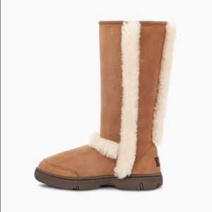 UGG Sunburst Tall Winter Boots NWOB Sz 10